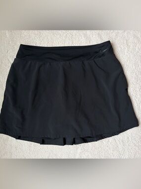 Nike Dri Fit Black Performance Tennis Skort Women Size Medium